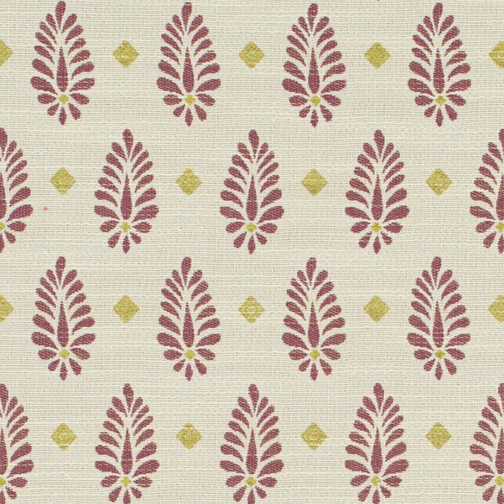CB800-507 by Charlotte Designer Fabric Shades of Wild Rose 97% Polyester, 3% Viscose Asia Exceeds 72,000 Wyzenbeek Rubs (Heavy Duty) Horizontal 2.5" x Vertical 5" 54 Inches - Swanky Fabrics -