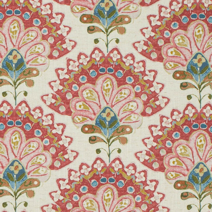 CB800-530 by Charlotte Designer Fabric Shades of Wild Rose 96% Polyester, 4% Linen India Exceeds 100,000 Wyzenbeek Rubs (Heavy Duty) Horizontal 13.75" x Vertical 8.25" 54 Inches - Swanky Fabrics -