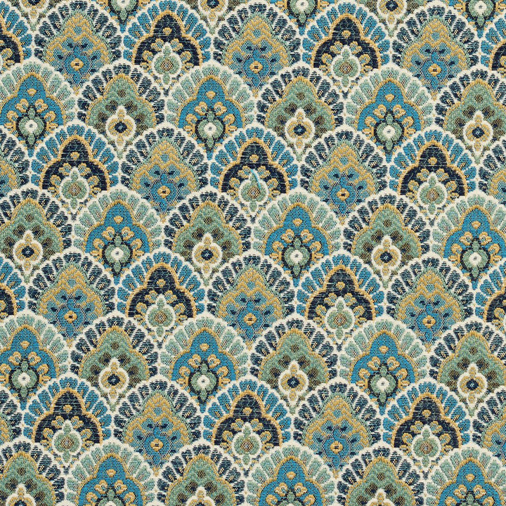 CB800-77 by Charlotte Designer Fabric Shades of Teal 36% Polyester, 32% Acrylic, 32% Cotton Spain Exceeds 24,000 Wyzenbeek Rubs (Heavy Duty) </p><p>Repeat: No Repeat 54 Inches - Swanky Fabrics -