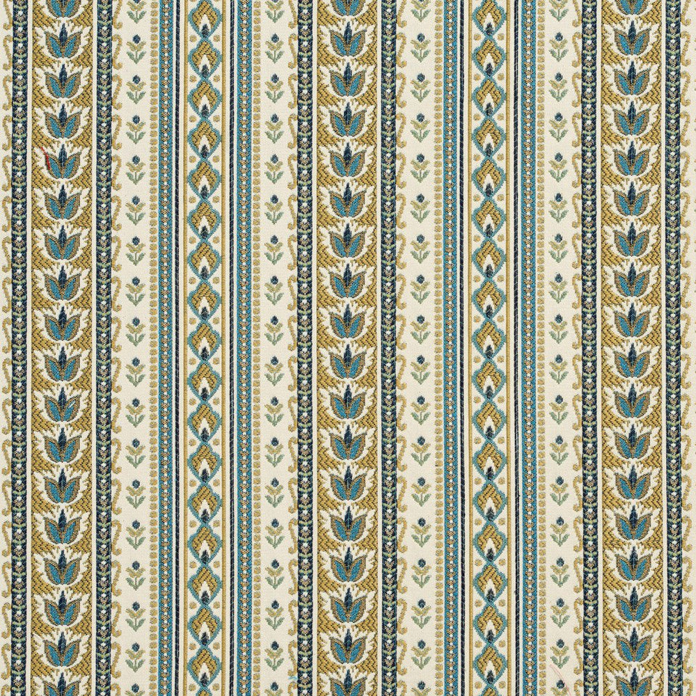 CB800-78 by Charlotte Designer Fabric Shades of Teal 36% Polyester, 32% Acrylic, 32% Cotton Spain Exceeds 24,000 Wyzenbeek Rubs (Heavy Duty) Horizontal: 6.5" x Vertical: .75" 54 Inches - Swanky Fabrics -