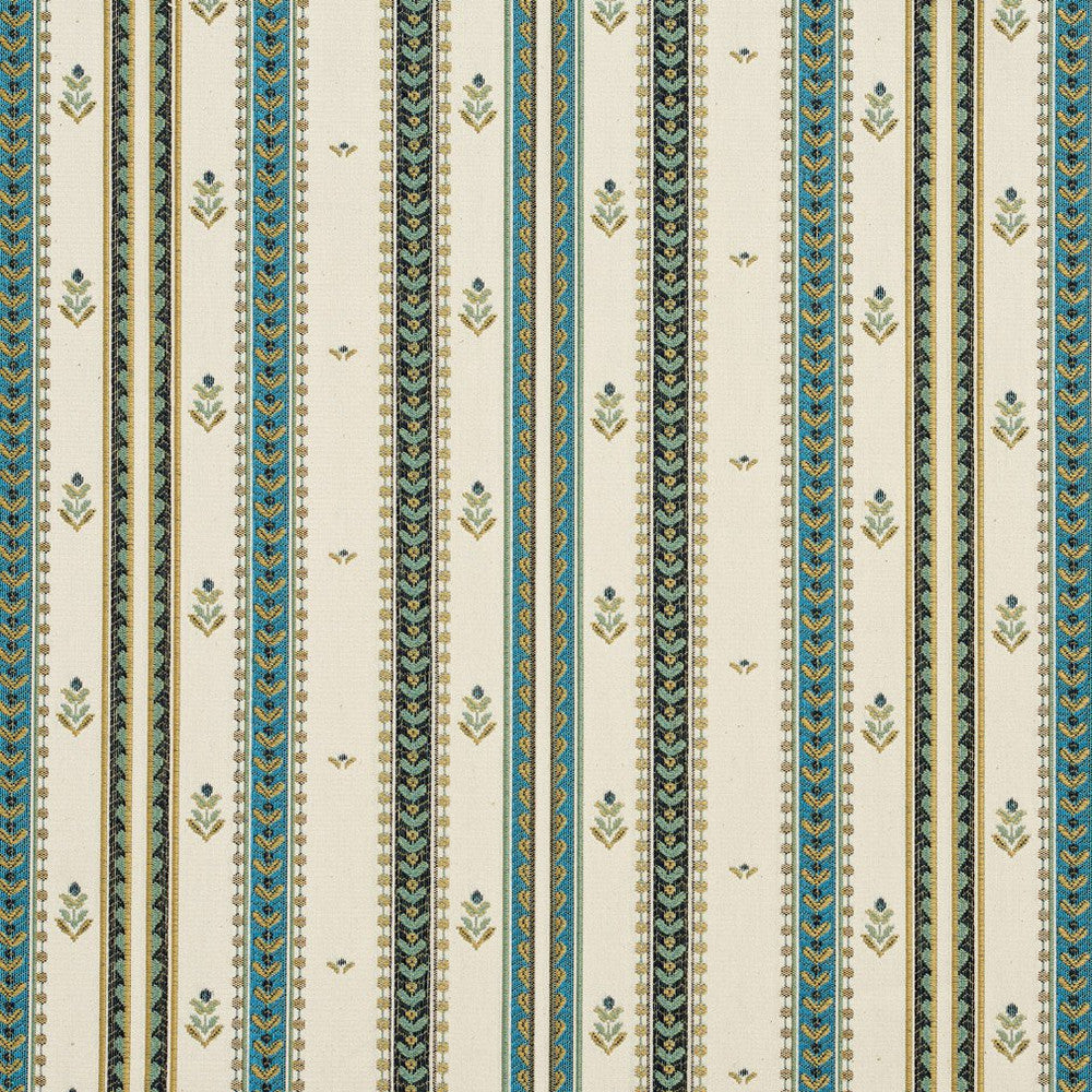 CB800-79 by Charlotte Designer Fabric Shades of Teal 36% Polyester, 32% Acrylic, 32% Cotton Spain Exceeds 24,000 Wyzenbeek Rubs (Heavy Duty) Horizontal: 7.5" x Vertical: 2.5" 54 Inches - Swanky Fabrics -