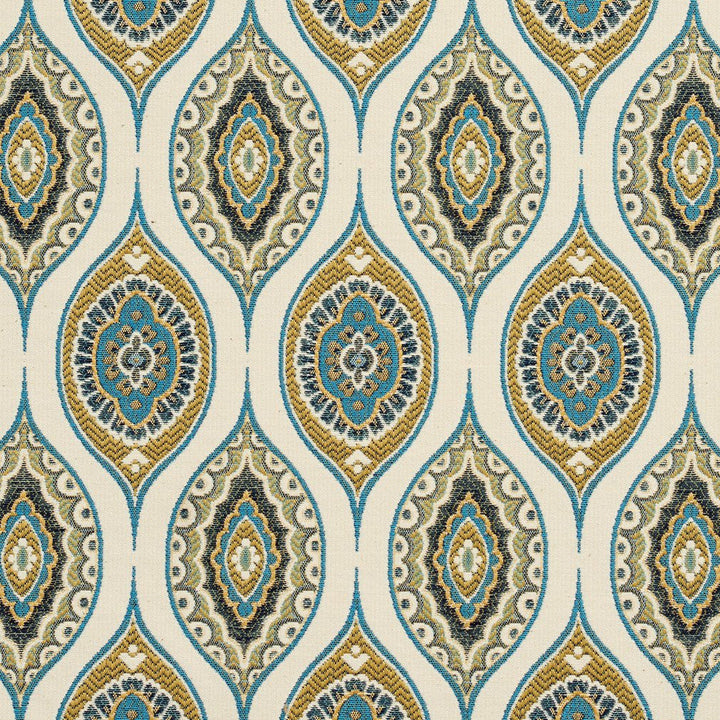CB800-80 by Charlotte Designer Fabric Shades of Teal 36% Polyester, 32% Acrylic, 32% Cotton Spain Exceeds 24,000 Wyzenbeek Rubs (Heavy Duty) Horizontal: 3.25" x Vertical: 6" 54 Inches - Swanky Fabrics -