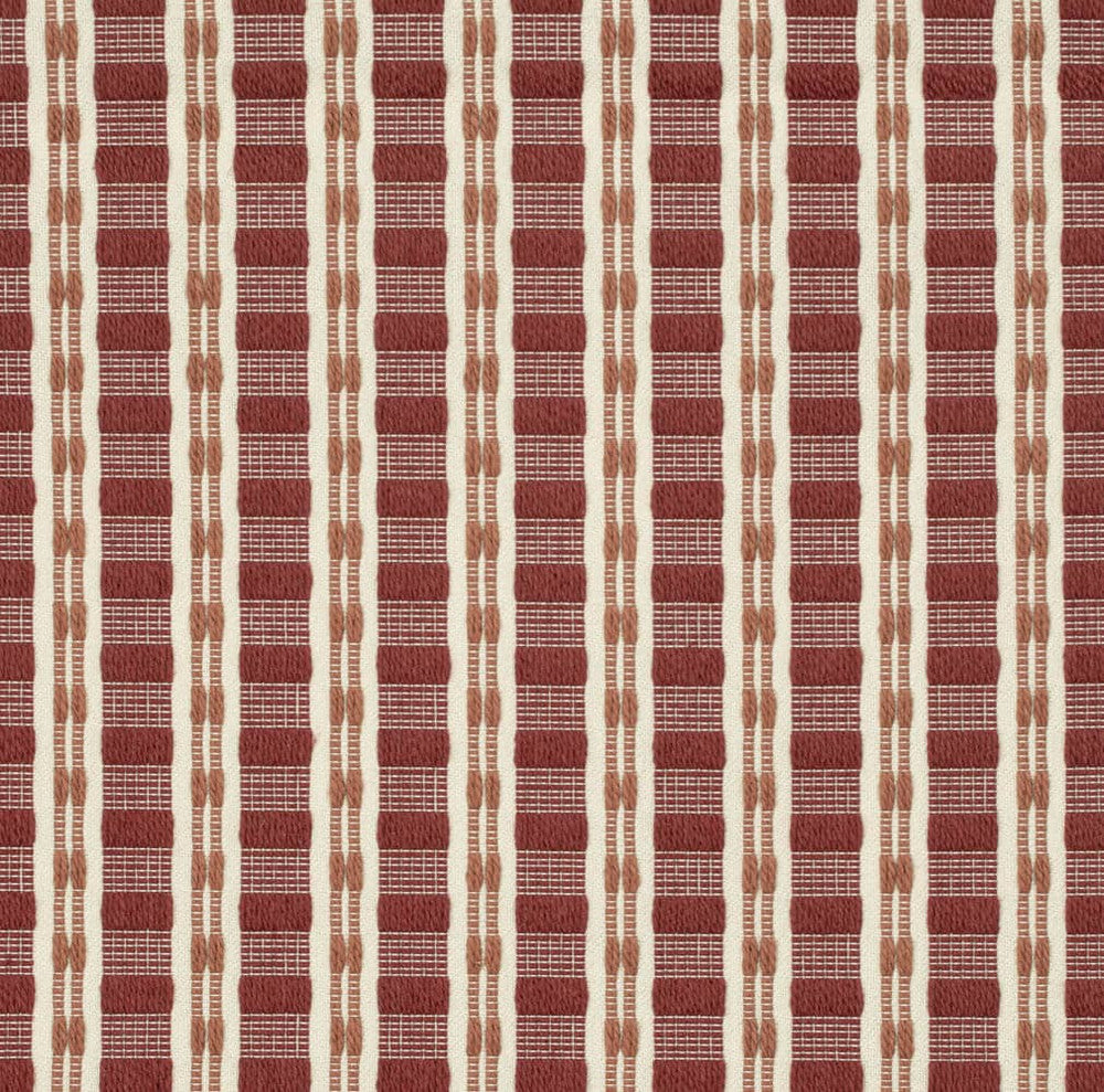 CB900-116 by Charlotte Designer Fabric Shades of Redwood 69% Cotton, 31% Polyester USA Exceeds 66,000 Wyzenbeek Rubs (Heavy Duty) Horizontal 1.5" x Vertical 1" 54 Inches - Swanky Fabrics -