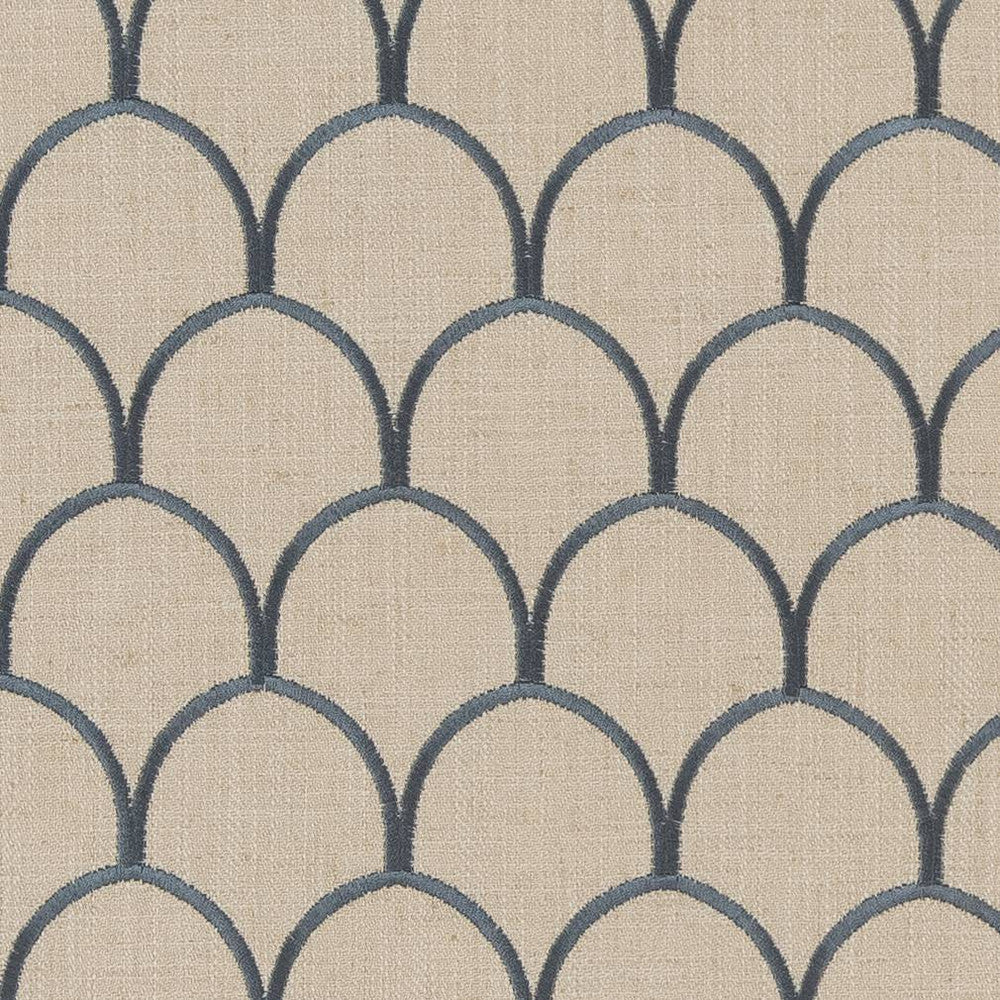 CB900-35 by Charlotte Designer Fabric Shades of Indigo 88% Polyester, 5% Linen, 7% Rayon China Exceeds 120,000 Wyzenbeek Rubs (Heavy Duty) Horizontal 2.75" x Vertical 4" 54 Inches - Swanky Fabrics -