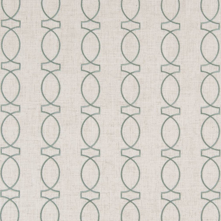 CB900-40 by Charlotte Designer Fabric Blue, Green and Teal 85% Polyester, 11% Viscose, 4% Linen China Exceeds 160,000 Wyzenbeek Rubs (Heavy Duty) Horizontal 3.5" x Vertical 4" 54 Inches - Swanky Fabrics -