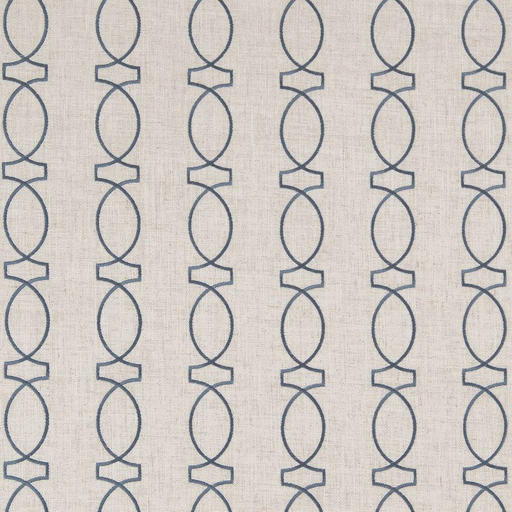 CB900-41 by Charlotte Designer Fabric Blue, Green and Teal 85% Polyester, 11% Viscose, 4% Linen China Exceeds 160,000 Wyzenbeek Rubs (Heavy Duty) Horizontal 3.5" x Vertical 4" 54 Inches - Swanky Fabrics -
