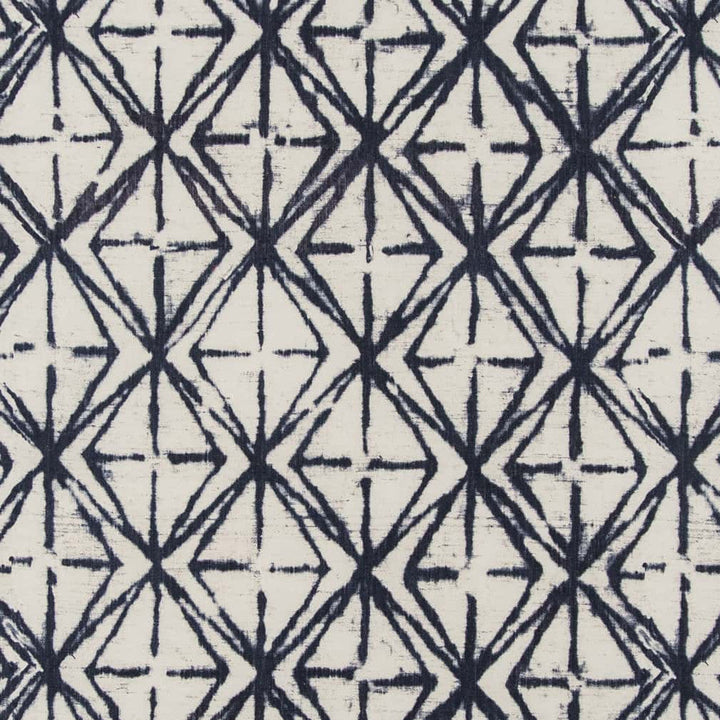 CB900-76 by Charlotte Designer Fabric Shades of Navy 100% Cotton India Exceeds 30,000 Wyzenbeek Rubs </p><p>Repeat: Horizontal 27" x Vertical 27" 54 Inches - Swanky Fabrics -