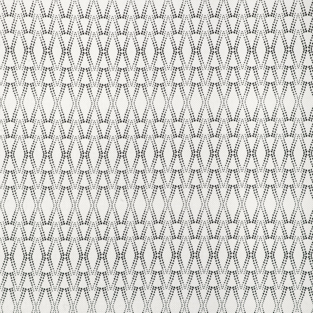 Caroline Cecil Textiles Fabric Ketut - Black/Oyster