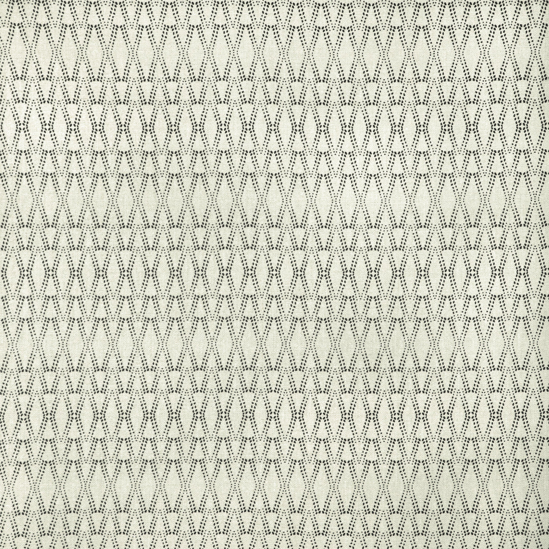 Caroline Cecil Textiles Fabric Ketut - Black/Natural