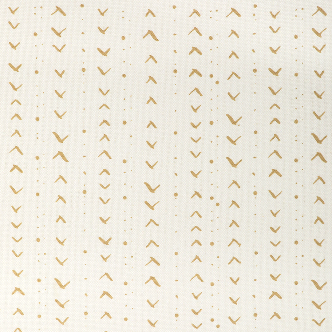 Caroline Cecil Textiles Fabric Titik - Cognac/Oyster
