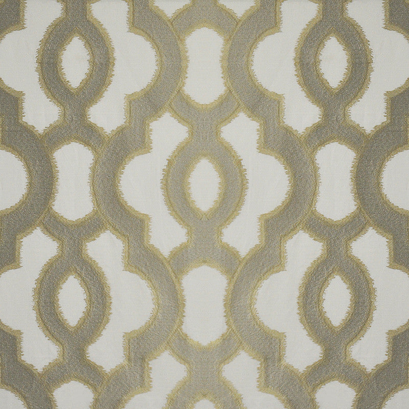 Cappella # 905 Zinc by Maxwell Designer Fabric Telafina Season Xi 55% LINEN/45% COTTON NONE INDIA V-15.6"H-16.9" 54"EMB50.4 - Swanky Fabrics -