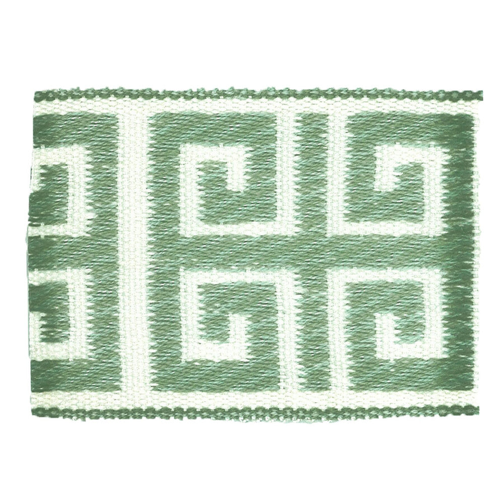 Cecelia 2 Seaspray by Stout Designer Trim Moondust Trim 50% Spun Viscose 50% Linen CHINA Horizontal: 0 and Vertical: 0 2.25 in - Swanky Fabrics -
