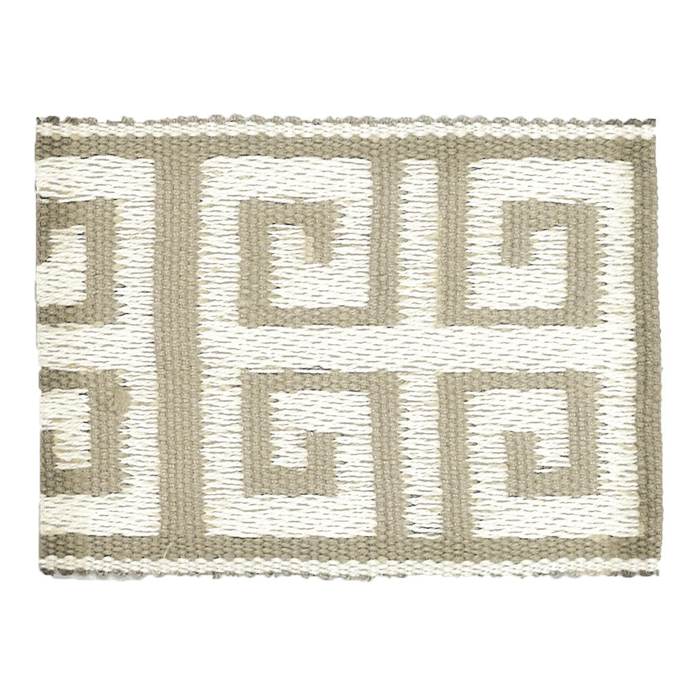 Cecelia 6 Driftwood by Stout Designer Trim MOONDUST TRIM 50%SVI 50%LIN CHINA WYZENBEEK 144 000 DOUBLE RUB WEAR TEST (HEAVY DUTY) Horizontal: 0.000 and Vertical: 0.000 2.25 in - Swanky Fabrics -