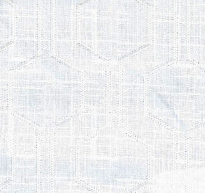 Cecil Snow by Norbar Designer Fabric 98% POLYESTER 2% NYLON CHINA 4 1/2"V 4 1/4"H 51 - Swanky Fabrics -