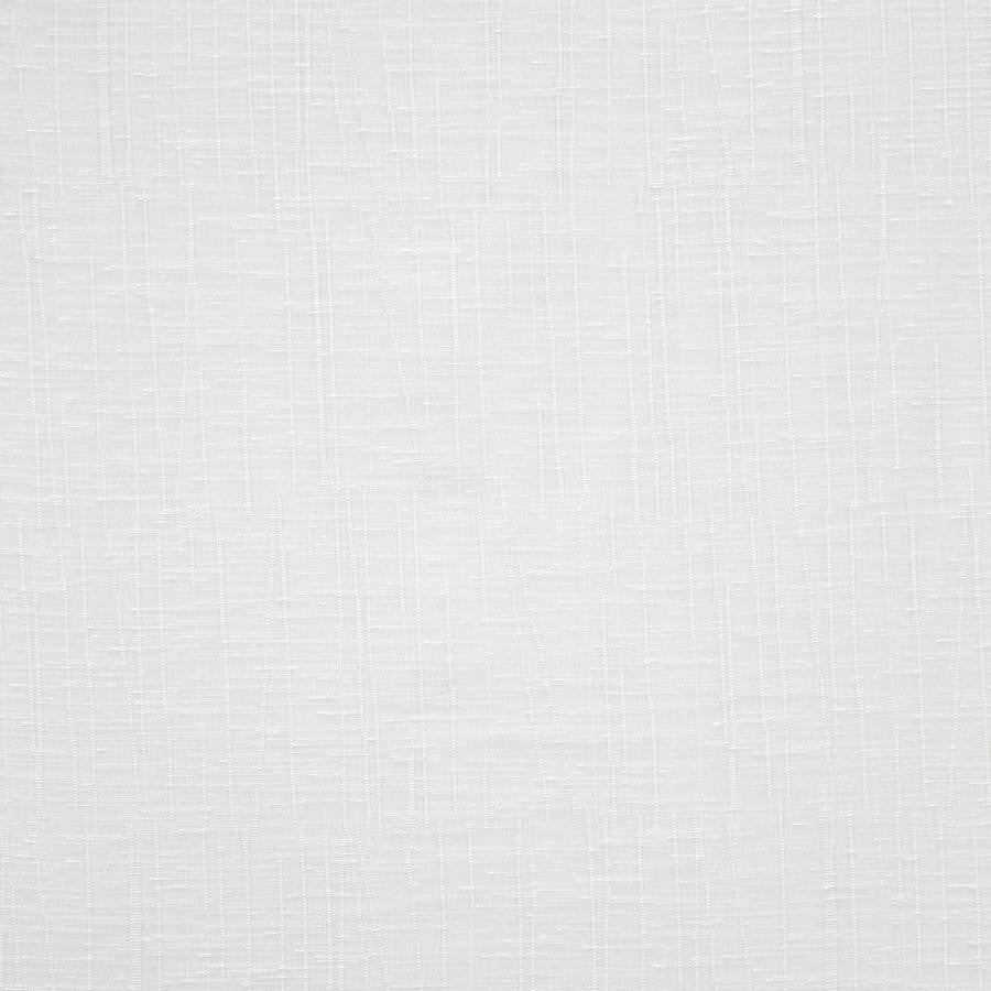 Cassia # 431 Snowfall by Maxwell Designer Fabric Sheer Threads 100% POLYESTER TURKEY V- 8.75" H-11.25" 118" - Swanky Fabrics -