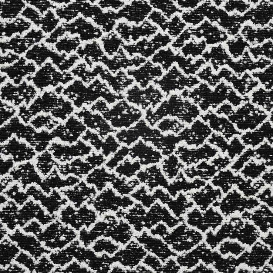 Cloudcroft # 825 Ebony by Maxwell Designer Fabric Performance Wovens-Vol. V Badlands 45% POLYACRYLIC/35% POLYESTER/10% VISCOSE/10% COTTON TURKEY V-12" H-7" 53" - Swanky Fabrics -