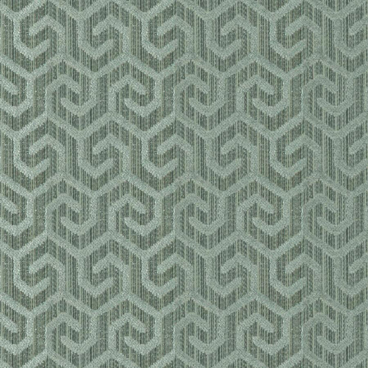 Camino # 216 Lagoon by Maxwell Designer Fabric Colorguard-Mosaic 100% POLYESTER INDIA V-2.5" H-1.3" 54.7" - Swanky Fabrics -