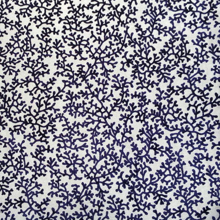 Charleston Navy by Europatex Designer Fabric Charleston 72% Polyester, 28% Viscose H: 19.3", V: 15" 56.00 inches - Swanky Fabrics -