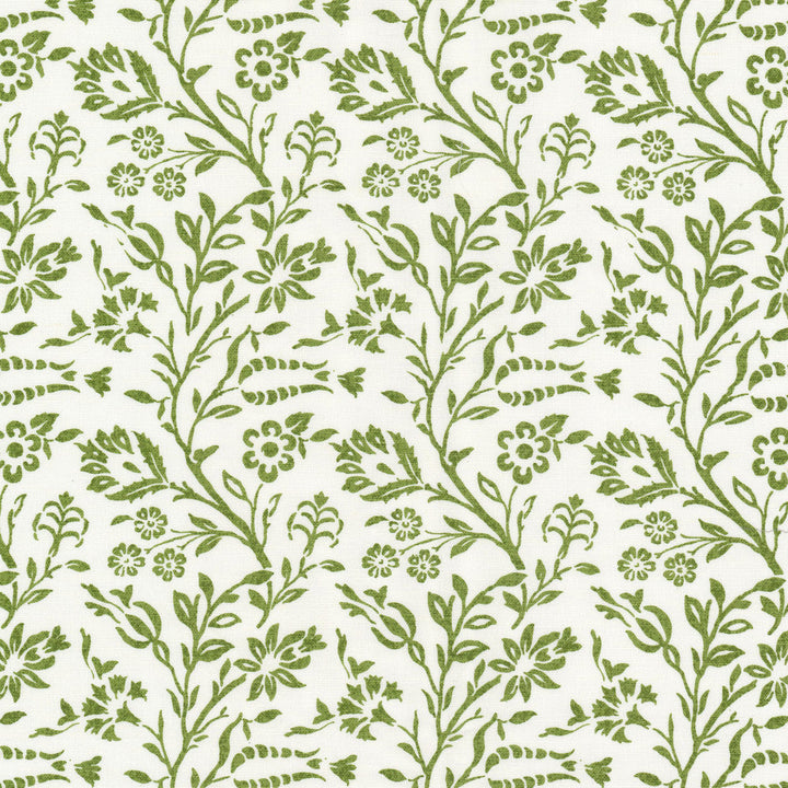 Cheboygan 2 Grass by Stout Designer Fabric RAINBOW LIBRARY SAGE/CYPRESS 58%LIN 42%COT INDIA Horizontal: 5.125 and Vertical: 7.875 54 in - Swanky Fabrics -