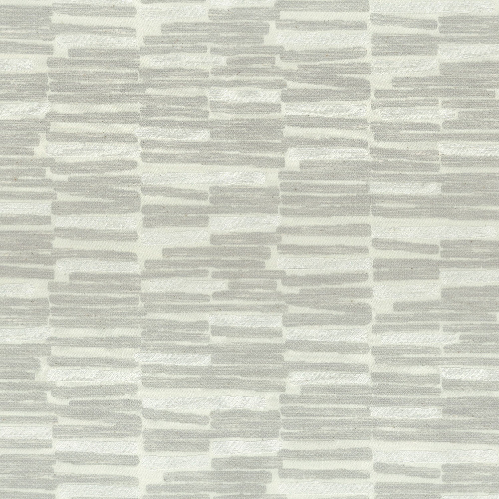 Cheers 1 Silver by Stout Designer Fabric RAINBOW LIBRARY FOG/COAL 70%POL 30%COT INDIA Horizontal: 13.5 and Vertical: 8.25 54 in - Swanky Fabrics -