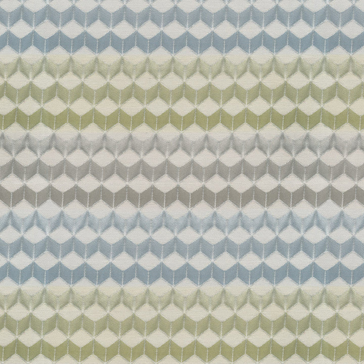 CHEVRON 64J8591 by JF Designer Fabric Midnight Waters 84% Polyester, 16% Cotton India  Horizontal: 0.75 and Vertical: 15.5 54  - Swanky Fabrics -