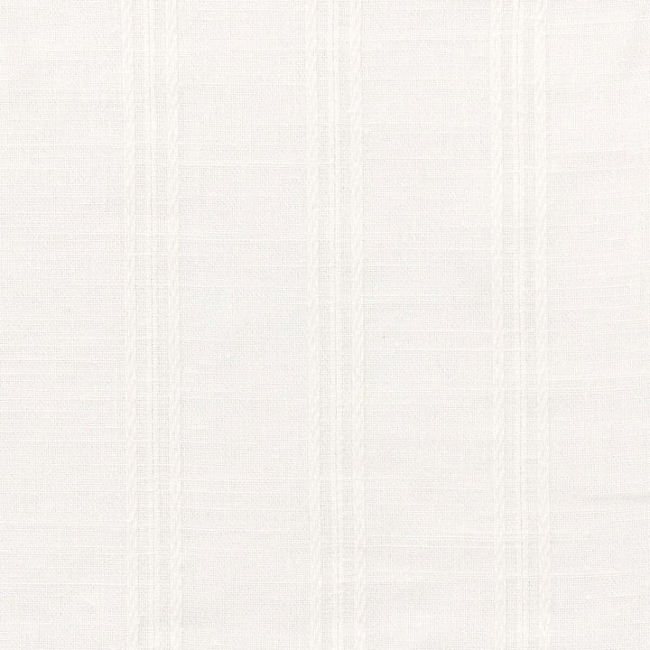 Cheyenne 1 Eggshell by Stout Designer Fabric COLOR MY WINDOW ALABASTER/PARCHMENT 74%POL 26%COT TURKEY Horizontal: 2.25 and Vertical: 0 59 in - Swanky Fabrics -