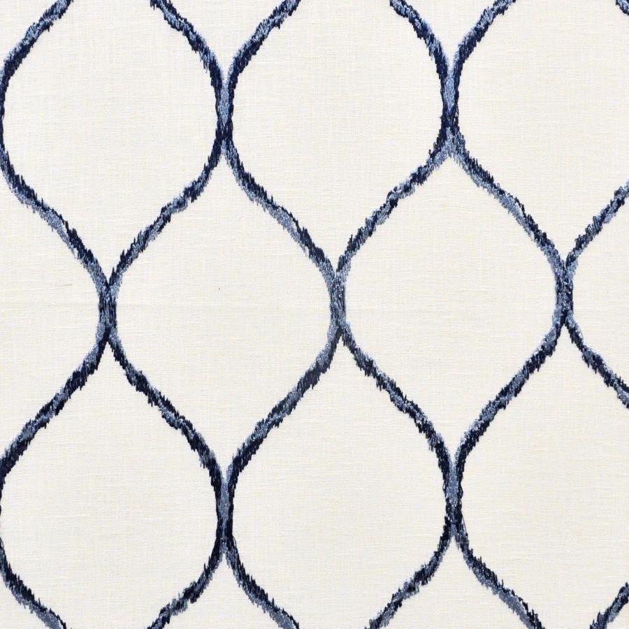 Claudia # 839 Limoges by Maxwell Designer Fabric Color Theory-Vol.Vi Odyssey 52% COTTON/25% RAYON/18% POLYESTER/5% LINEN INDIA V-7.5"H-4.25" 54"EMB.52" - Swanky Fabrics -