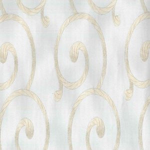 Chip Cream by Norbar Designer Fabric 80% COTTON 20% VISCOSE RAYON INDIA 7 3/4"V 12 3/4"H 51 - Swanky Fabrics -