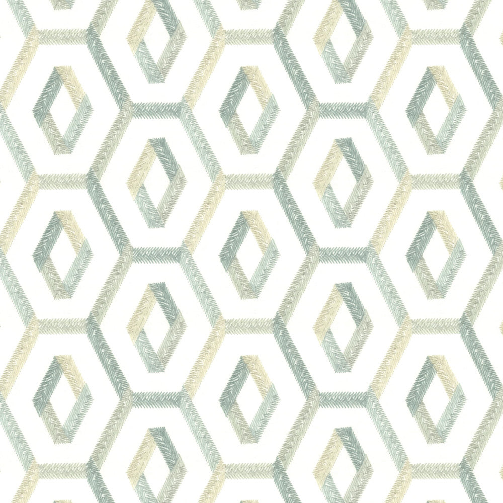 Chuckle 1 Dewkist by Stout Designer Fabric RAINBOW LIBRARY SPRAY/SHORELINE 100%COT %BEMB INDIA CATB 117-2013 WYZENBEEK 5 000 DOUBLE RUB WEAR TEST Horizontal: 6.25 and Vertical: 5 52 in - Swanky Fabrics -