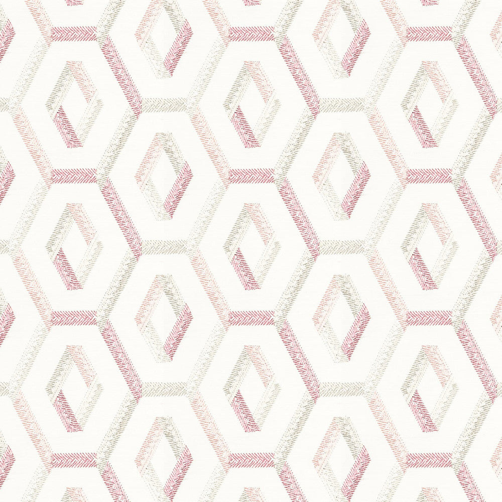 Chuckle 3 Tearose by Stout Designer Fabric RAINBOW LIBRARY TILE/SORBET 100%COT %BEMB INDIA CATB 117-2013 WYZENBEEK 5 000 DOUBLE RUB WEAR TEST </p><p>Repeat: 5 52 in - Swanky Fabrics -