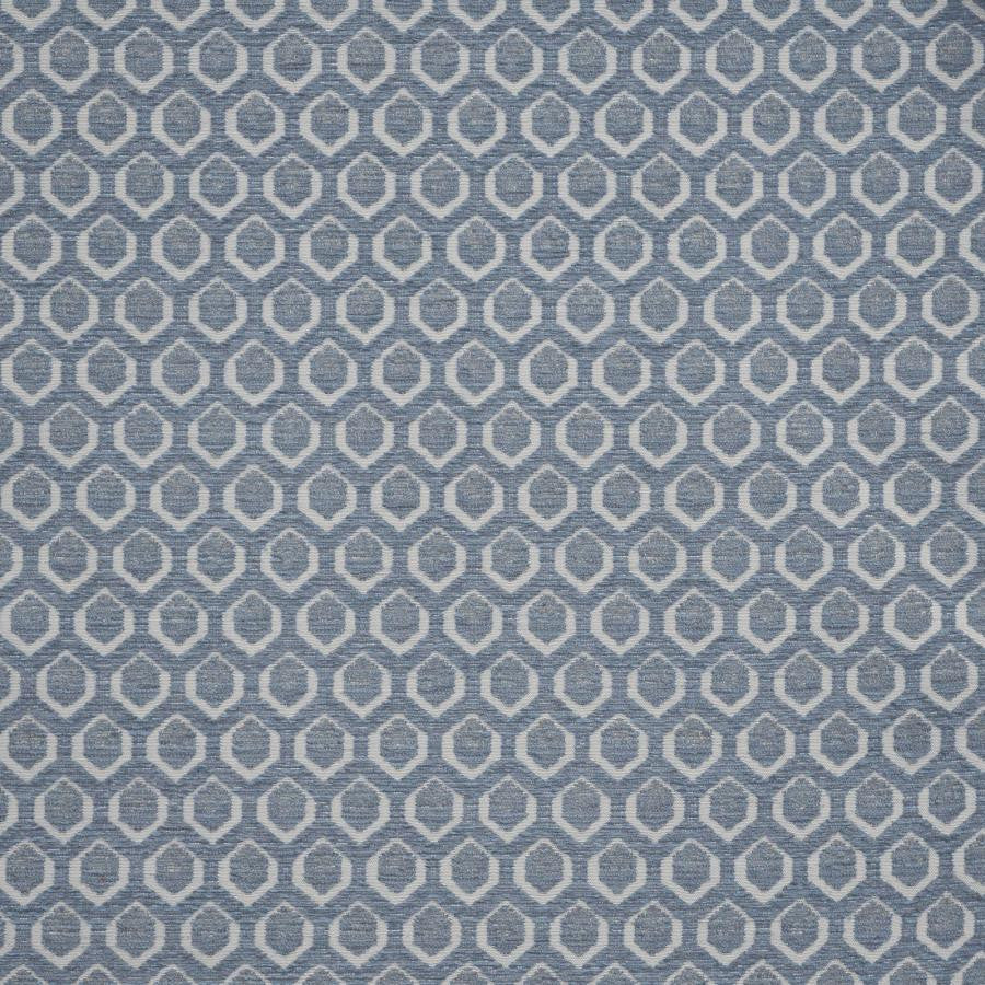 Cadboro # 629 Fountain by Maxwell Designer Fabric Performance Wovens-Vol. Vii Bluejay 100% UV POLYESTER USA V-2.1" H-1.3" 57" - Swanky Fabrics -
