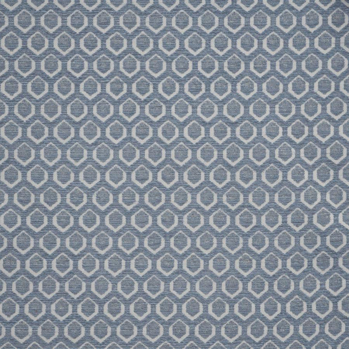 Cadboro # 629 Fountain by Maxwell Designer Fabric Performance Wovens-Vol. Vii Bluejay 100% UV POLYESTER USA V-2.1" H-1.3" 57" - Swanky Fabrics -