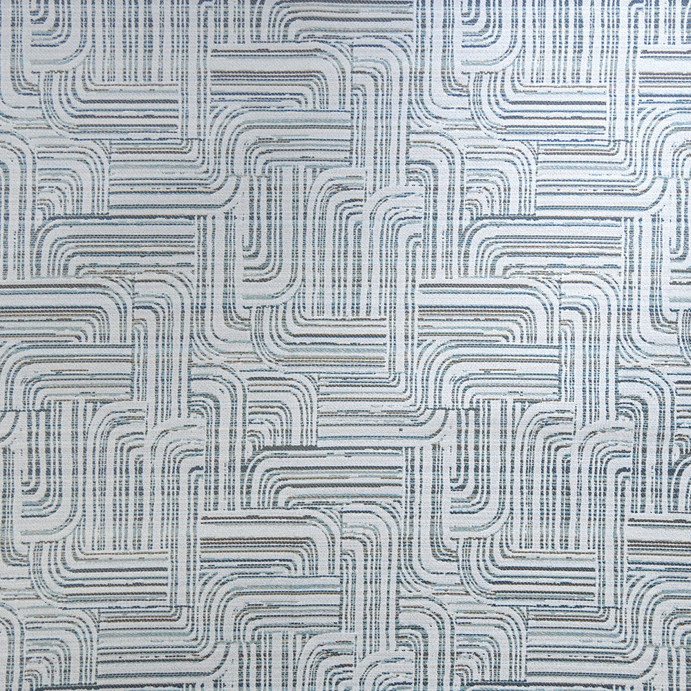 Crypton Stella # 301 Kingfisher by Maxwell Designer Fabric Crypton Ringsets USA V- 16.8" H- 14.25" 55" - Swanky Fabrics -