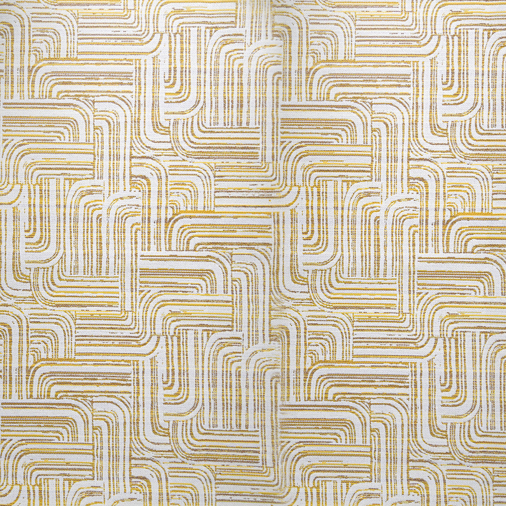 Crypton Stella # 304 Mostarda by Maxwell Designer Fabric Crypton Ringsets USA V- 16.8" H- 14.25" 55" - Swanky Fabrics -