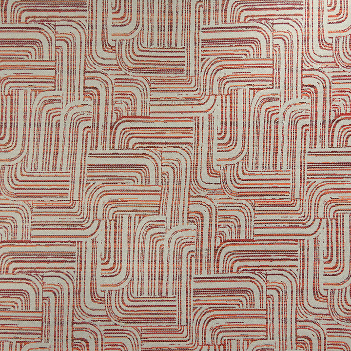 Crypton Stella # 305 Sambal by Maxwell Designer Fabric Crypton Ringsets USA V- 16.8" H- 14.25" 55" - Swanky Fabrics -