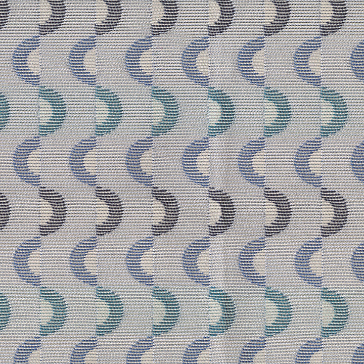 Crypton Crescent # 411 Aquamarine by Maxwell Designer Fabric Crypton Ringsets 78% POLYESTER
22% SEAQUAL POLYESTER CHINA V- 6.6" H- 1.8" 55" - Swanky Fabrics -