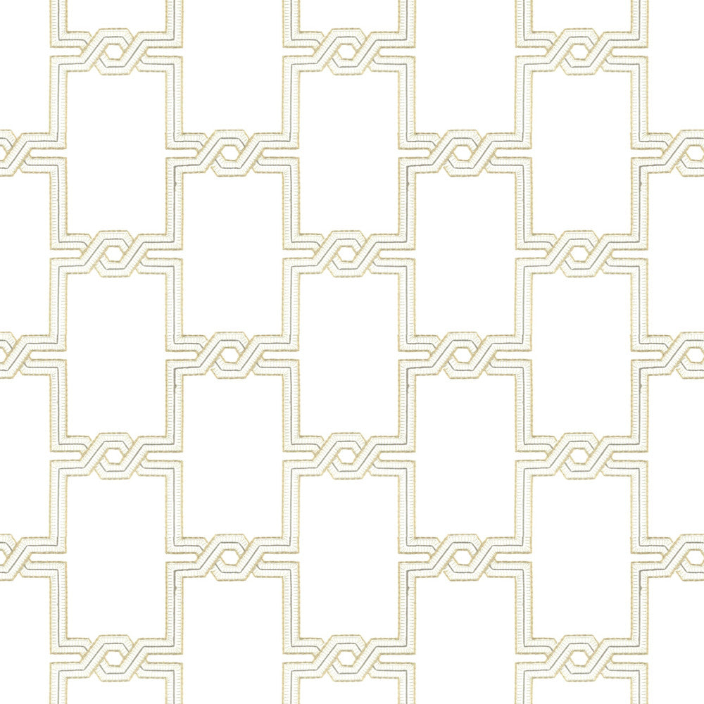 Cimatti 3 Straw by Stout Designer Fabric RAINBOW LIBRARY OATMEAL/STRAW 100%COT %REMB INDIA Horizontal: 8.500 and Vertical: 7.750 52 in - Swanky Fabrics -