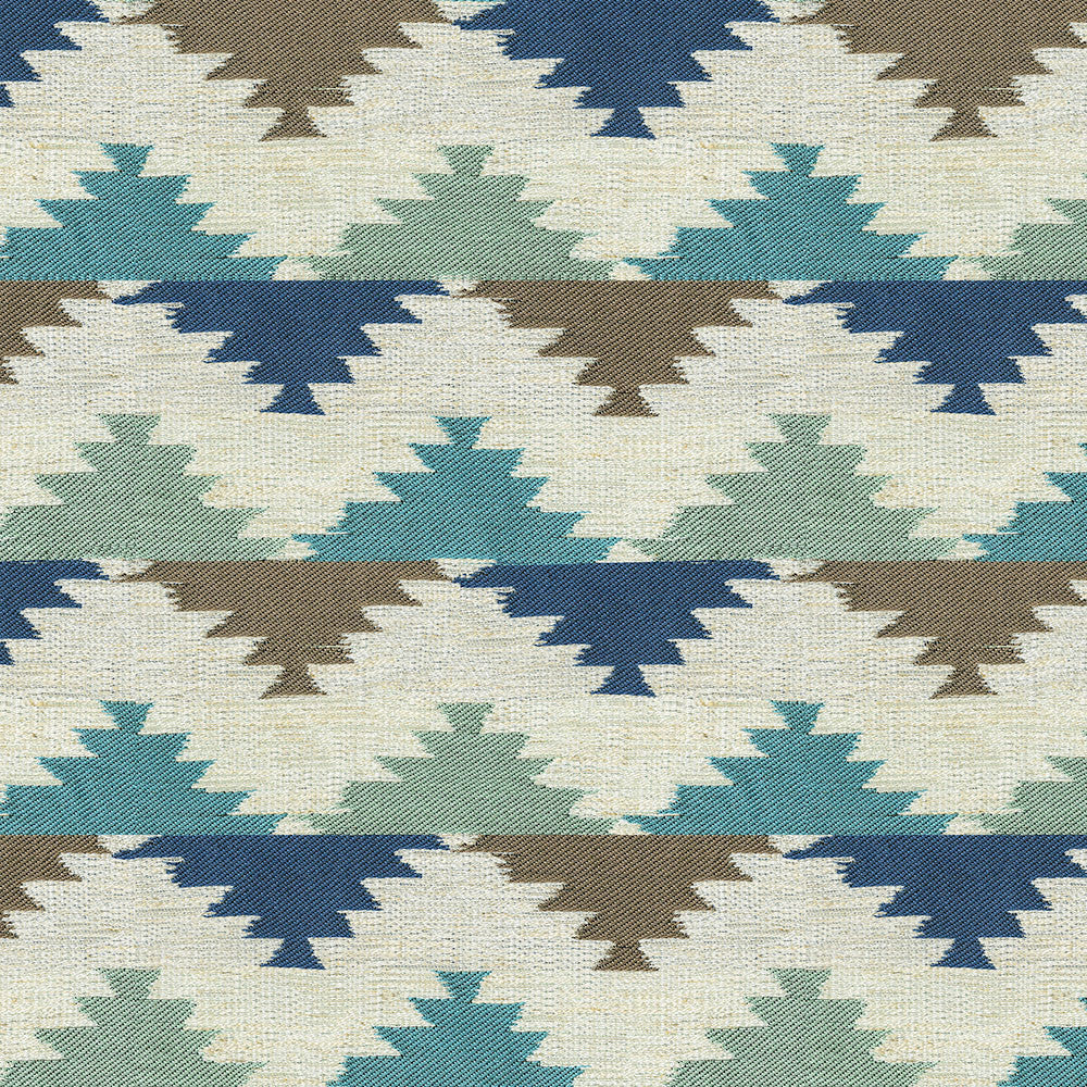 Ashleigh 34 Turquoise by ABBEYSHEA Designer Fabric 100% Polyester China 25,000 Double Rubs (Wyzenbeek) </p><p>Repeat: Horizontal: 7.8" (20.0 cm) Up the Roll and Vertical: 14.1" (36.0 cm) Across the Roll 56" (142 cm) - Swanky Fabrics -