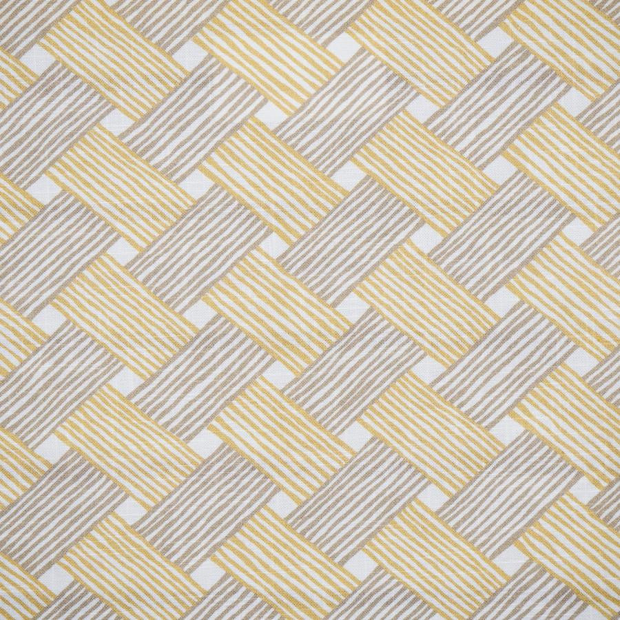 Chambord # 621 Filigree by Maxwell Designer Fabric Color Theory-Vol.Viii Tigerseye 100% COTTON SPAIN V-25.5" H-18" 55" - Swanky Fabrics -