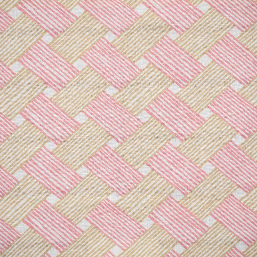 Chambord # 743 Sweet by Maxwell Designer Fabric Color Theory-Vol.Viii Bittersweet 100% COTTON SPAIN V-25.5" H-18" 55" - Swanky Fabrics -