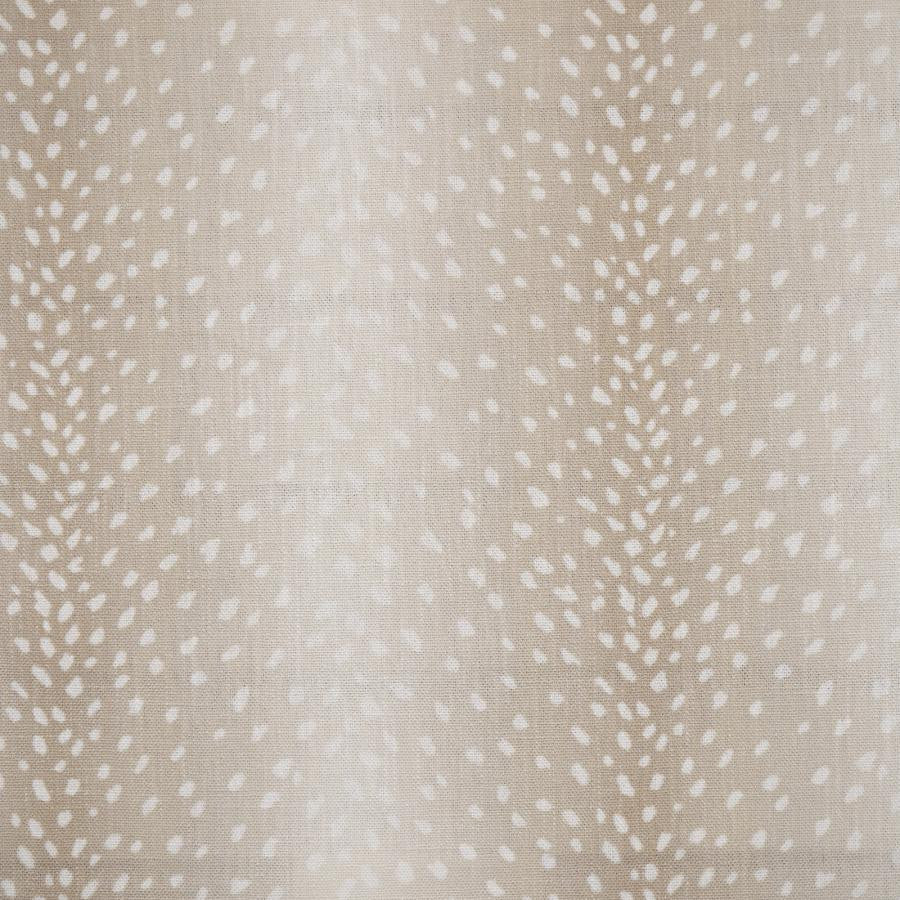 Chital # 644 Ecru by Maxwell Designer Fabric Color Theory-Vol.Viii Tigerseye 72% POLYESTER
20% RAYON
8% LINEN CHINA V-10.5" H-9.3" 54" - Swanky Fabrics -