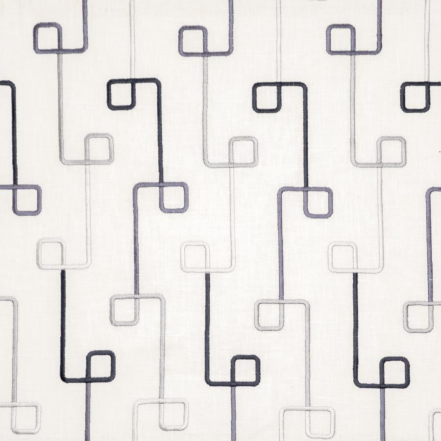 Circuitry # 403 Gunmetal by Maxwell Designer Fabric Color Theory-Vol. Ix Birchbark 58% COTTON
21% POLYESTER
17% RAYON
4% LINEN INDIA V-15.2" H-5.2" 54" - Swanky Fabrics -