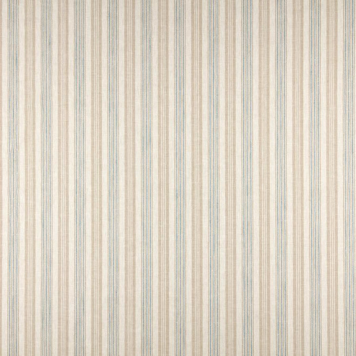 Cotswold # 607 Lake by Maxwell Designer Fabric Stripes & Checks Iii 58% COTTON
42% POLYESTER INDIA H-3.5" 54" - Swanky Fabrics -