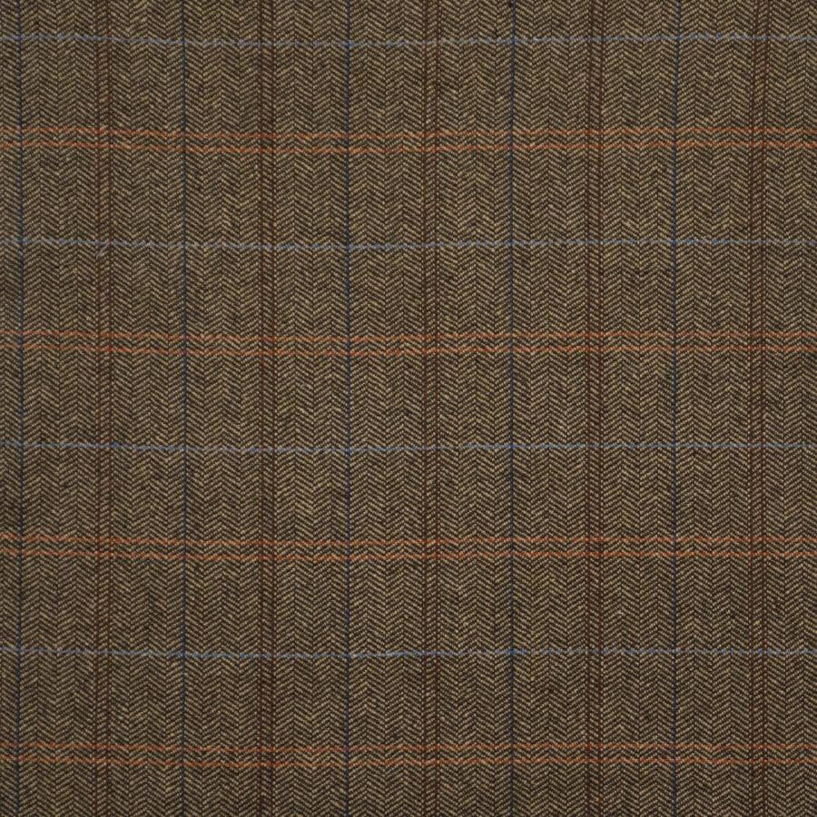 Clifford # 406 Saddle by Maxwell Designer Fabric Menswear Ii-Plaids & Checks 40% WOOL
35% POLYESTER
15% NYLON
10% ACRYLIC INDIA V-3.4" H-3.4" 55" - Swanky Fabrics -