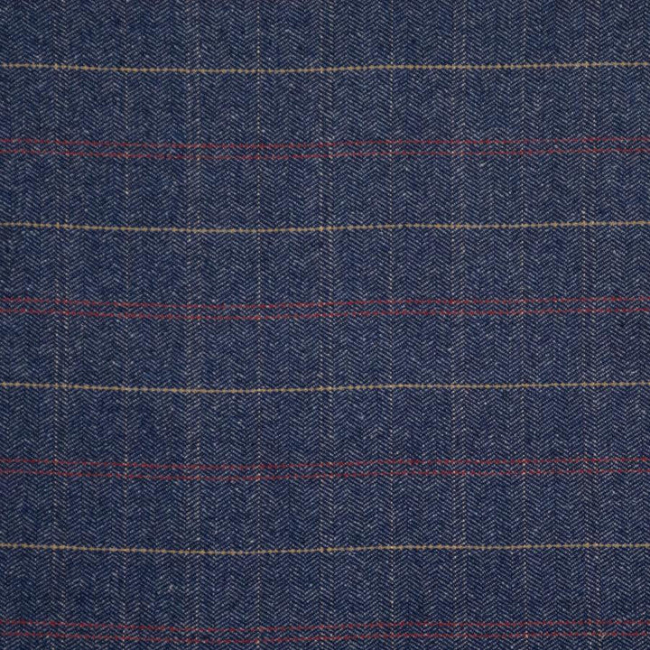Clifford # 420 Denim by Maxwell Designer Fabric Menswear Ii-Plaids & Checks 40% WOOL
35% POLYESTER
15% NYLON
10% ACRYLIC INDIA V-3.4" H-3.4" 55" - Swanky Fabrics -