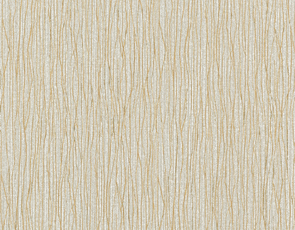 Vertical Strings Black Wallpaper by York Wallcoverings Designer Shimmering Finishes Covers about 57.8 square feet 21-in by 33-ft long roll Unpasted 0 - Swanky Fabrics -