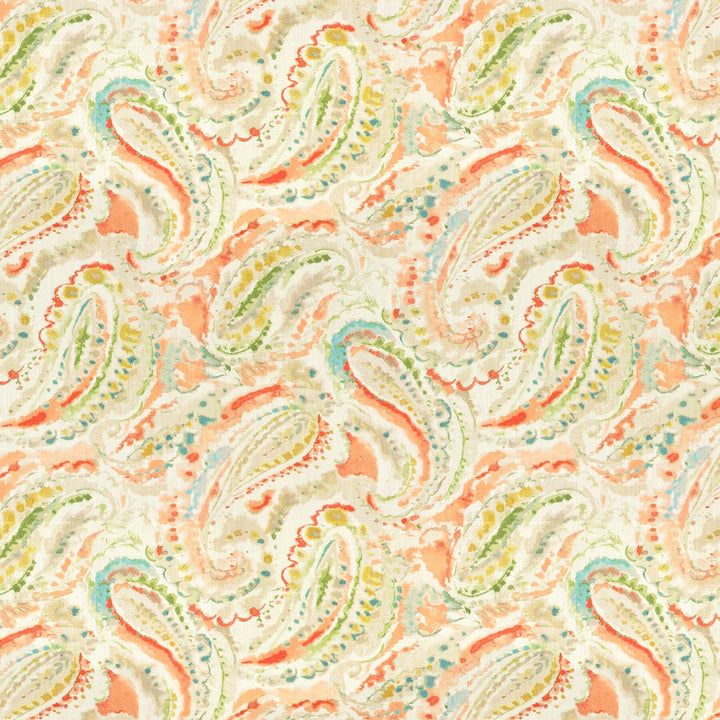 Clamour 3 Salmon by Stout Designer Fabric Rainbow Library Mango/Cayenne 100% Cotton SOUTH KOREA FLAME RETARDANT-U.F.A.C. CLASS 1 (OR A) FLAME RETARDANT-N.F.P.A. 260A CLASS 1 CATB 117-2013 WYZENBEEK 30 000 DOUBLE RUB WEAR TEST (HEAVY DUTY) Horizontal: 18 and Vertical: 18 54 in - Swanky Fabrics -