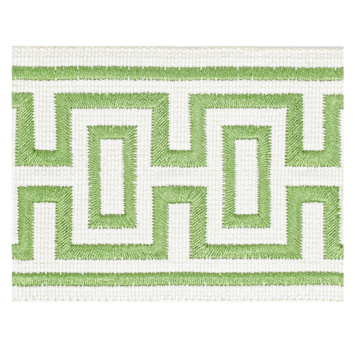 Clayton 1 Grass by Stout Trim Stout Trim Clayton 1 GrassTrim VISIONS OF COLOR TRIM 100%ACR TURKEY </p><p>Repeat: H: 1.500, V: 0.000 3 in - Fabric Carolina -