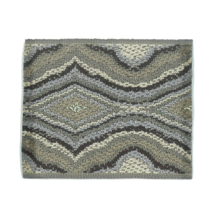 Cobra 3 Pewter by Stout Trim Stout Trim Cobra 3 PewterTrim NEW WORLD TRIM VOLUME II CHINA </p><p>Repeat: H: 2.250, V: 0.000 2.88 in - Fabric Carolina -