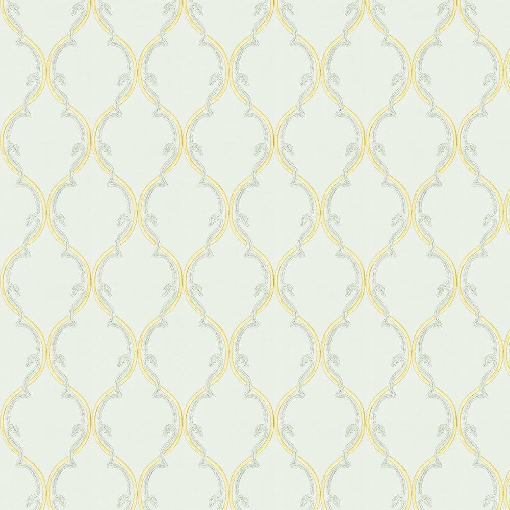 Coffer 2 Agate by Stout Designer Fabric RAINBOW LIBRARY DOVE/CHARCOAL 100%COT %BEMB INDIA Horizontal: 5.125 and Vertical: 7.875 51.5 in - Swanky Fabrics -